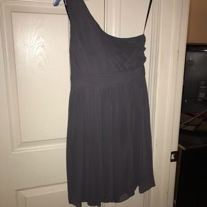 One shoulder dress